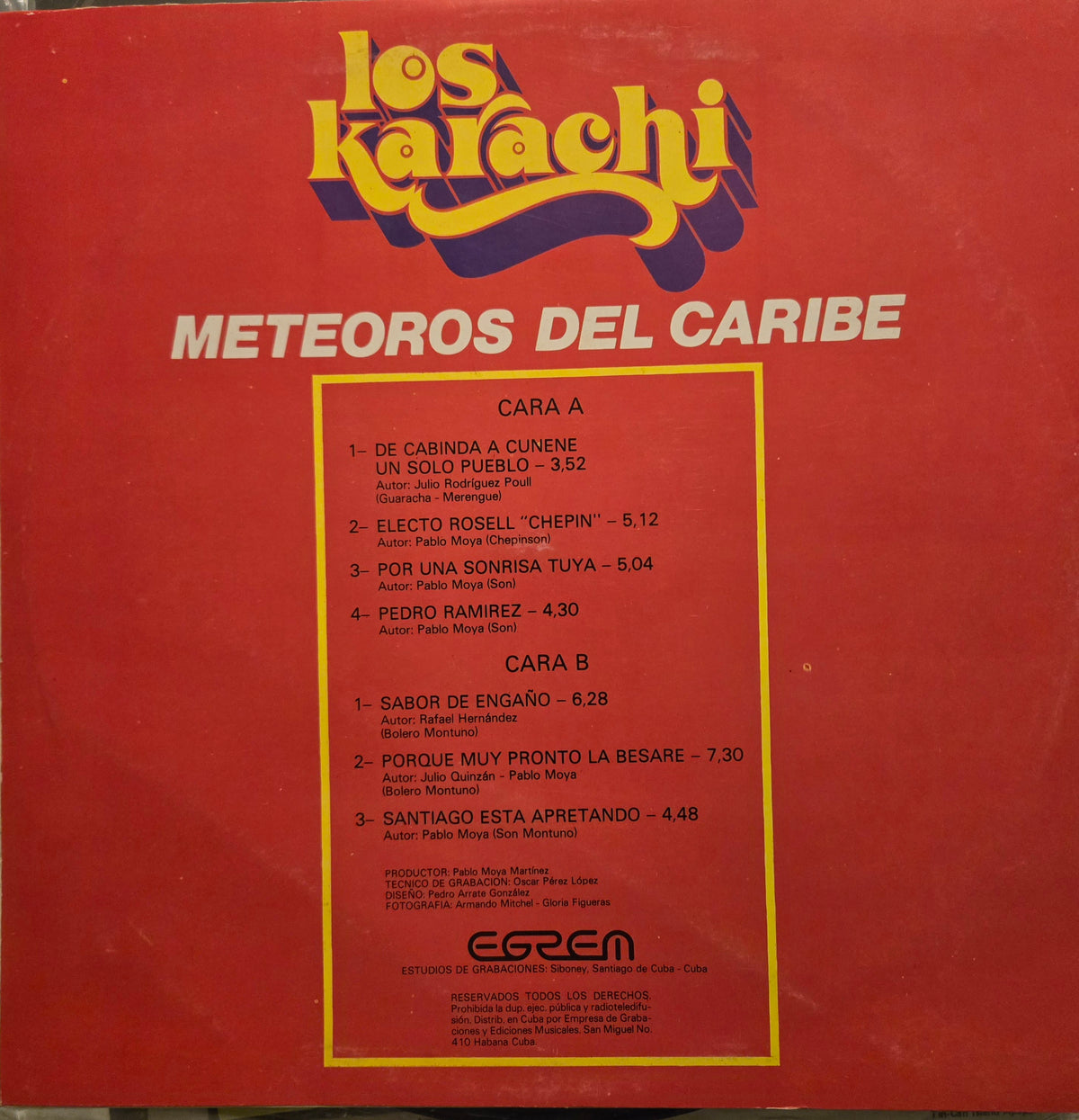 Los Karachi - Meteoros del Caribe