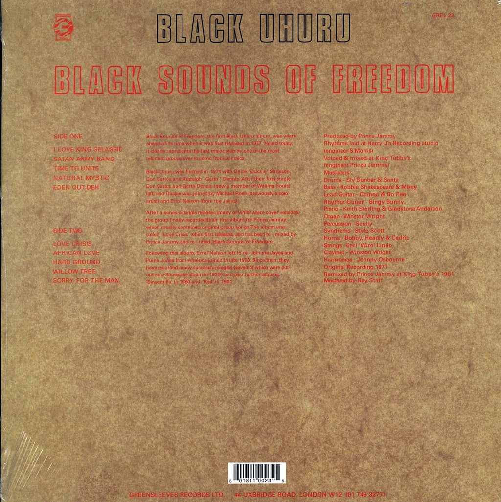 Black Uhuru - Black Sounds Of Freedom