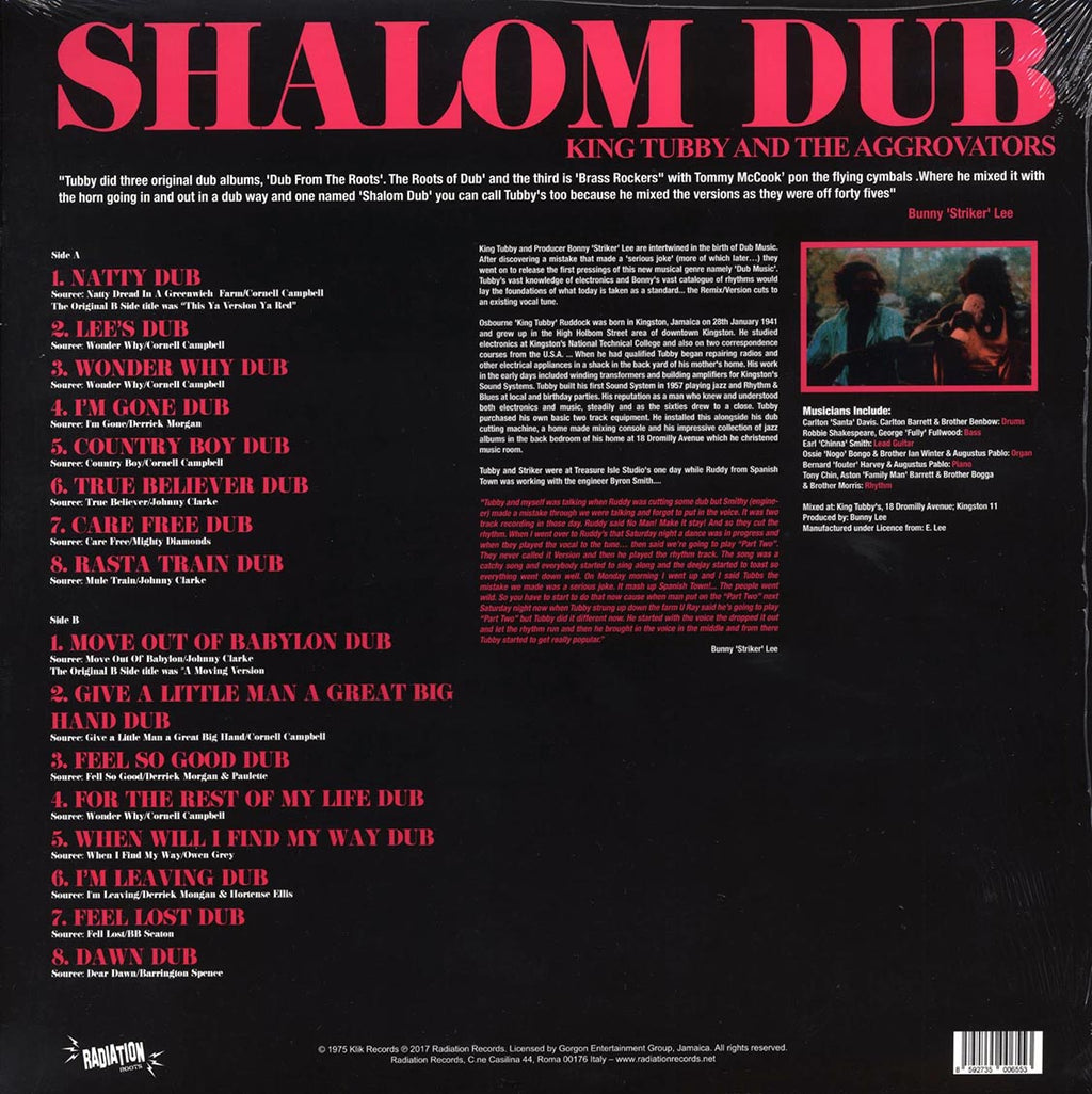 King Tubby- Shalom Dub