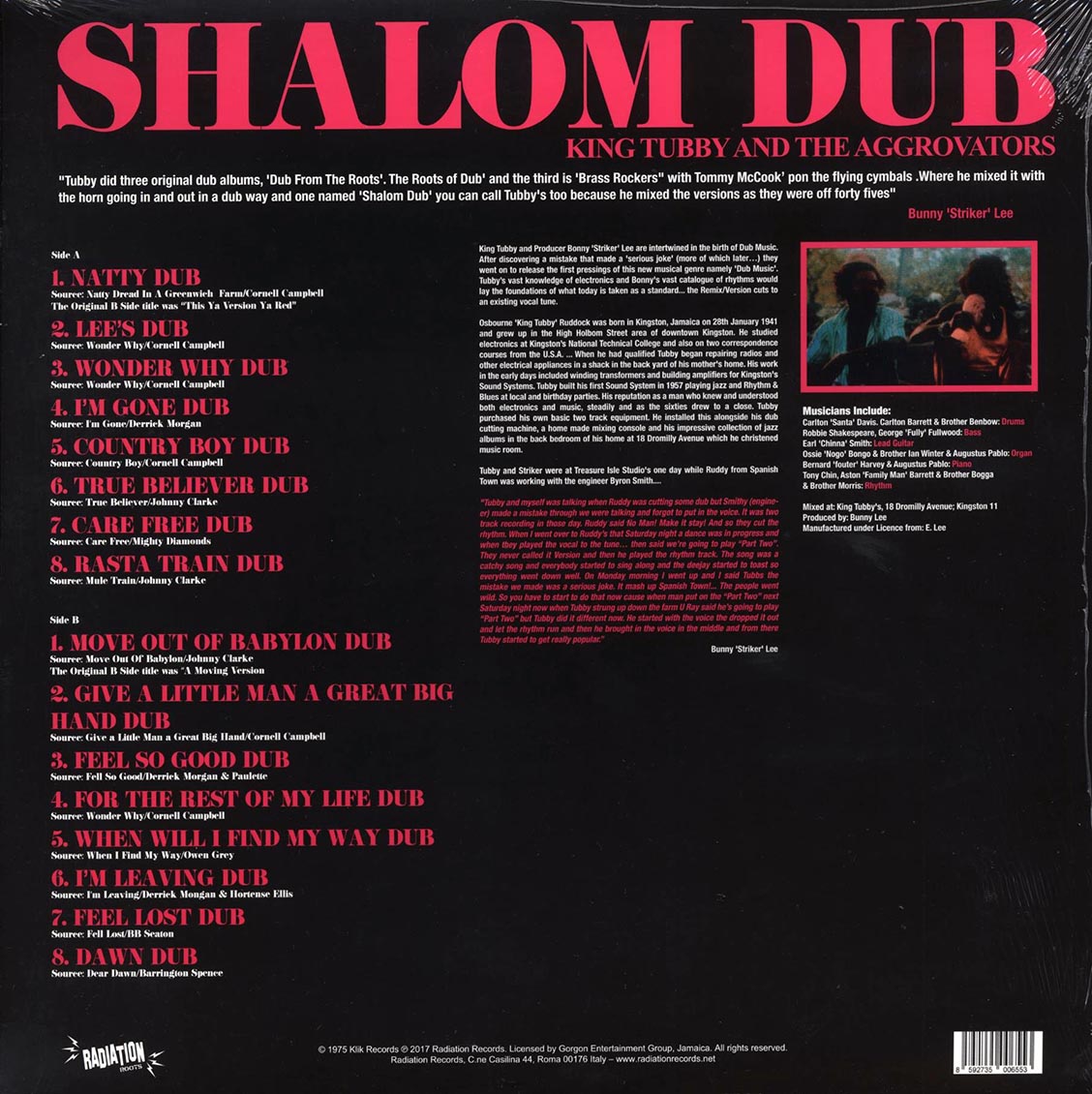 King Tubby- Shalom Dub