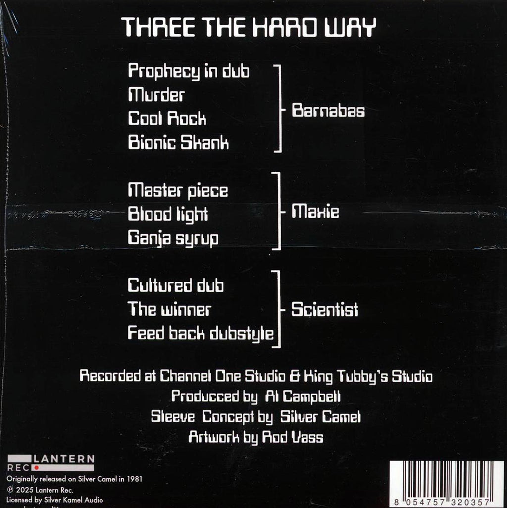 Maxie, Scientist, Barnabas - Three The Hard Way