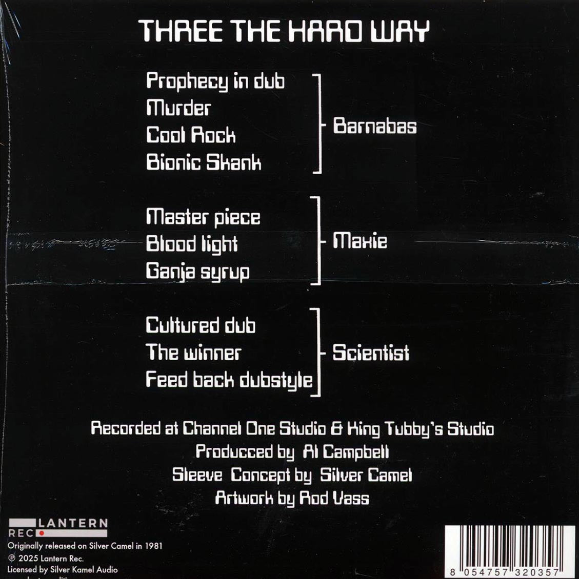 Maxie, Scientist, Barnabas - Three The Hard Way